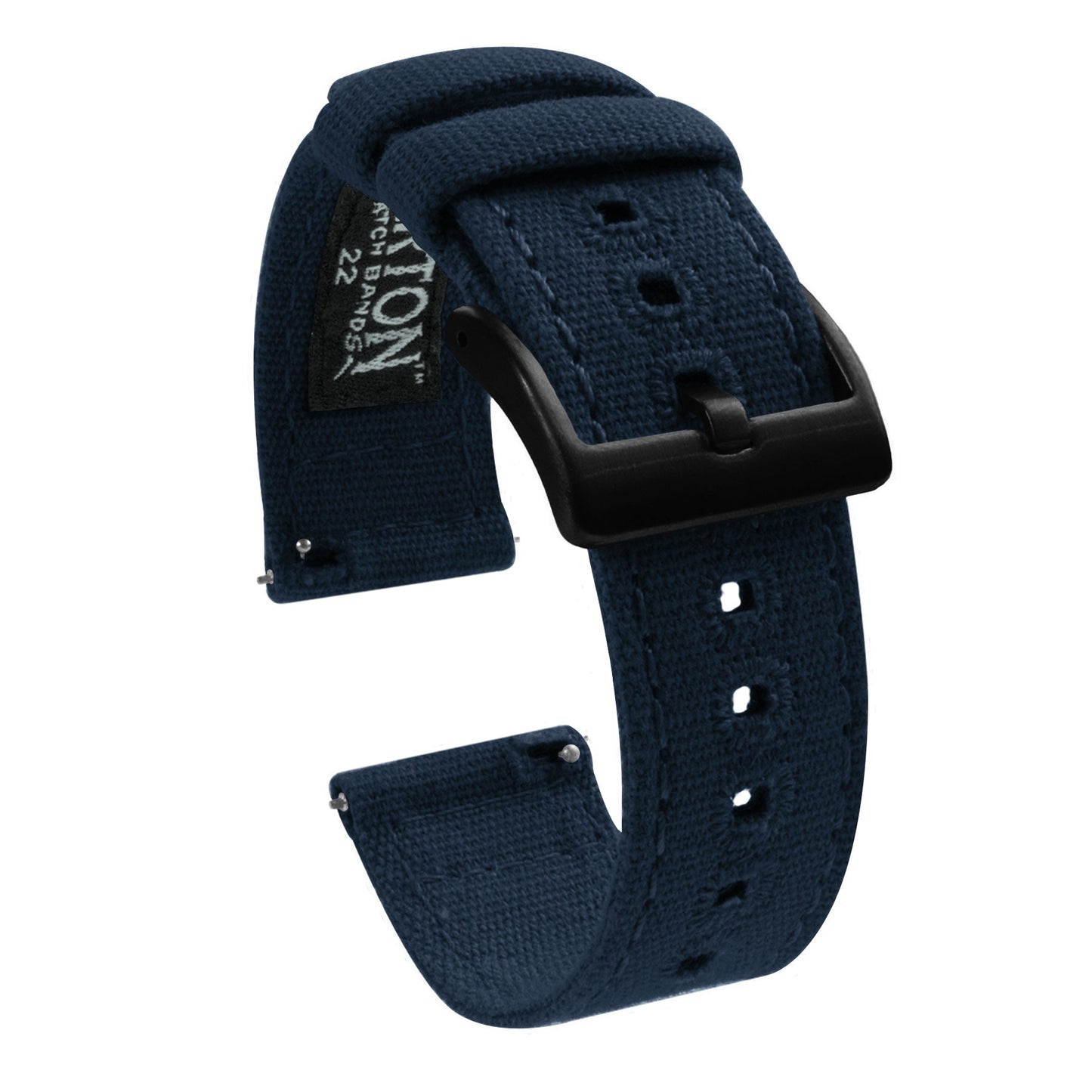 Navy Premium Canvas Watch Band