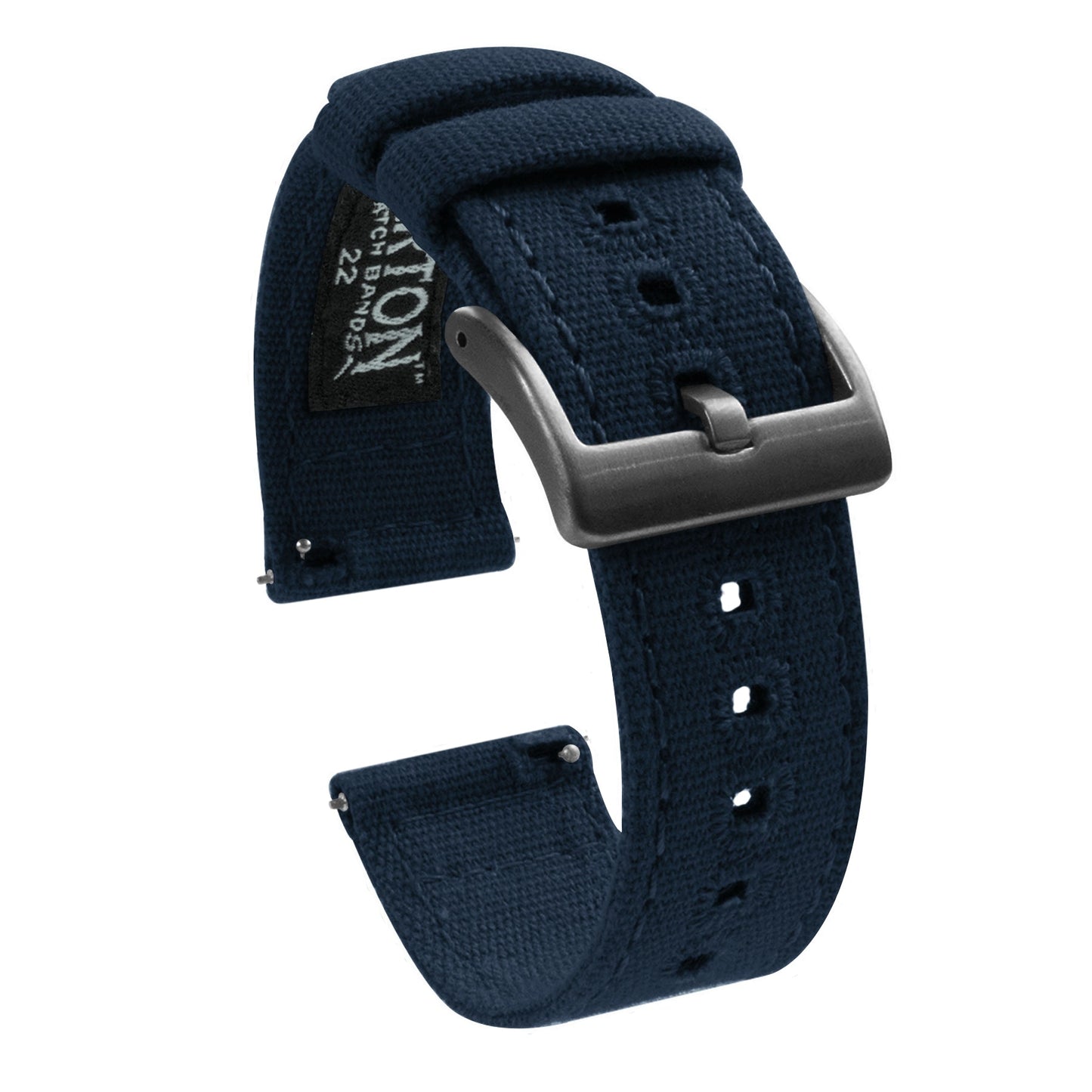 Navy Premium Canvas Watch Band