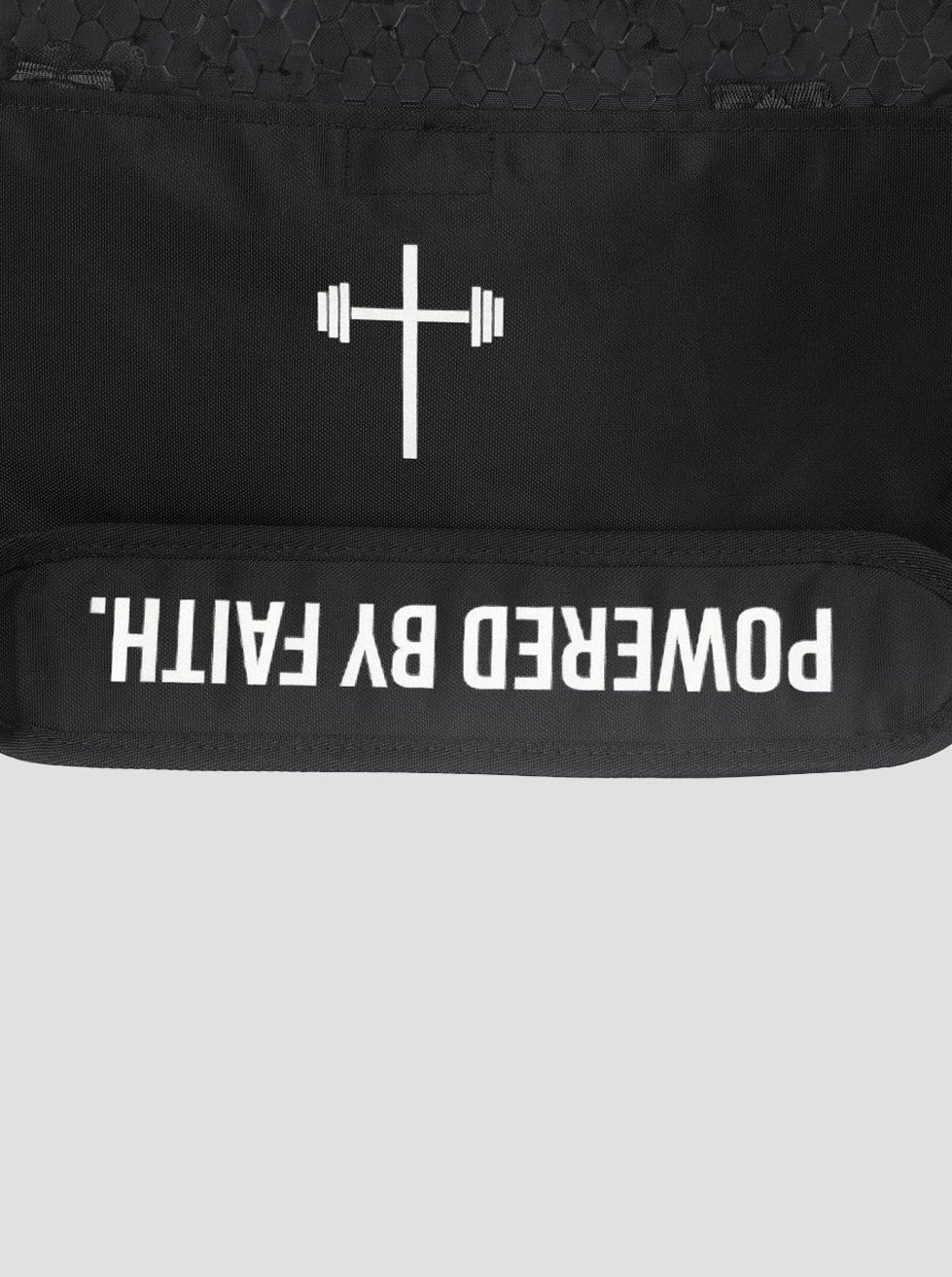 Powered By Faith Duffle Bag