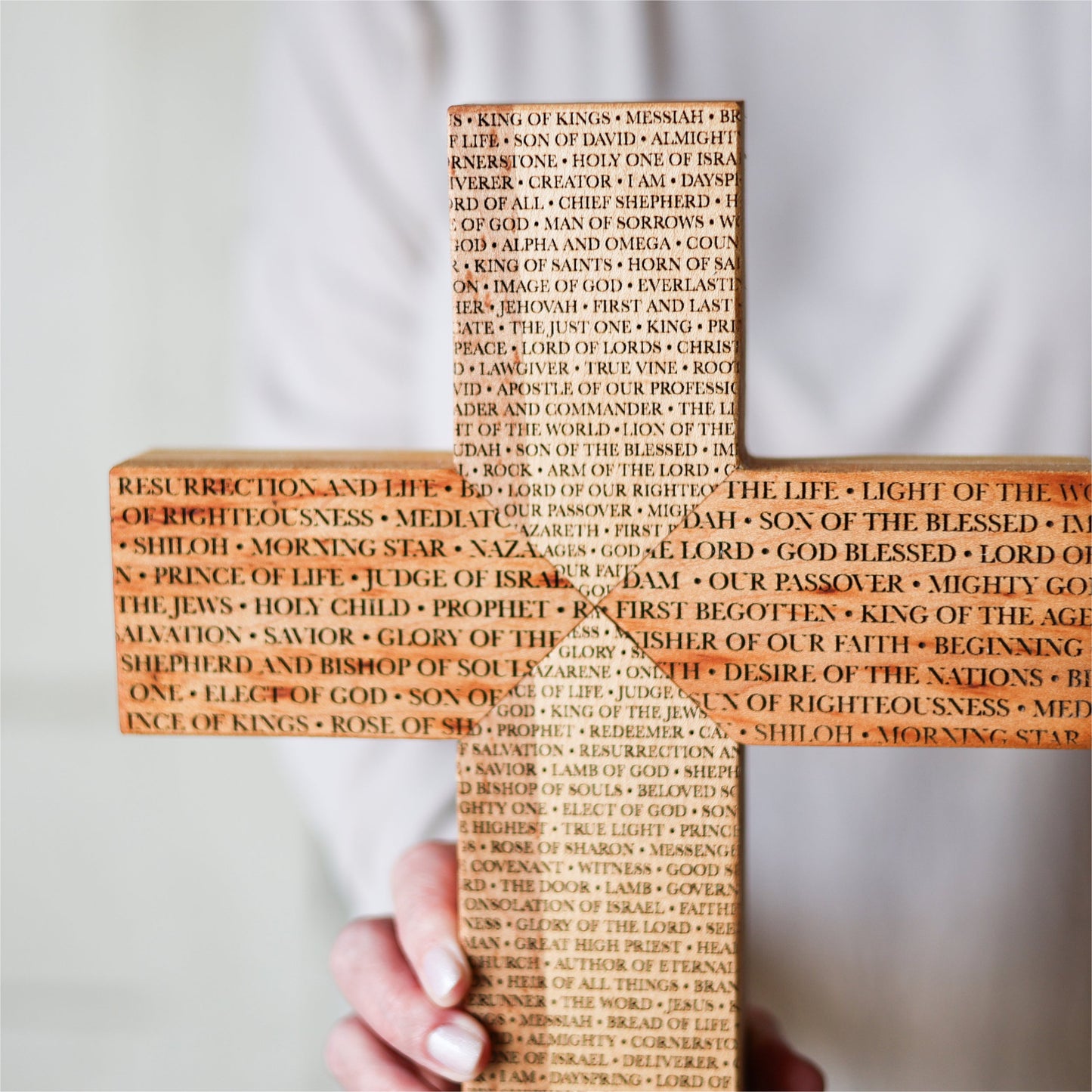 Names of the Savior Cross