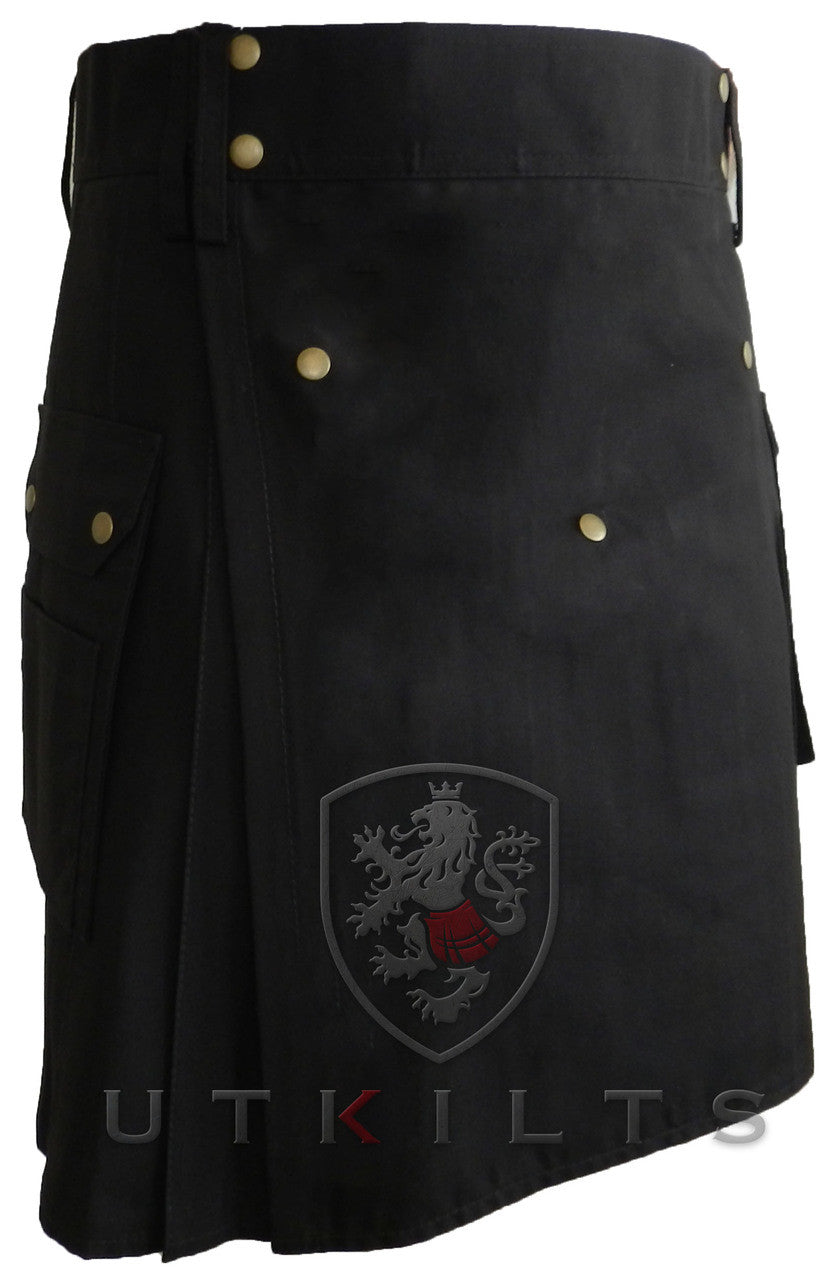 Standard II Black Utility Kilt