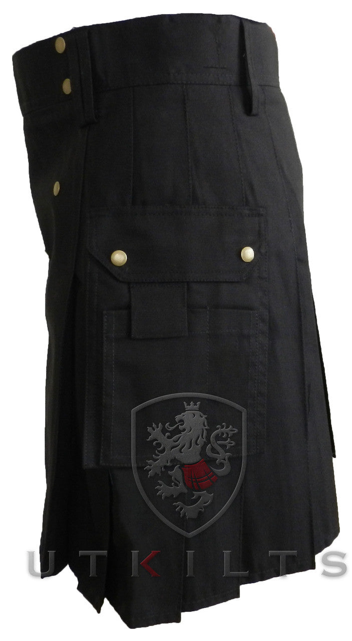 Standard II Black Utility Kilt