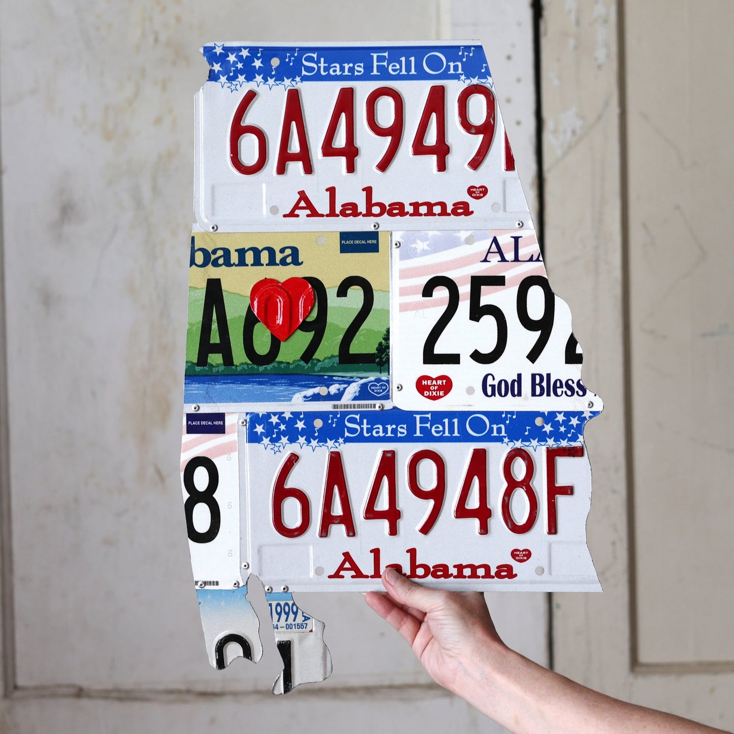 License Plate State Art