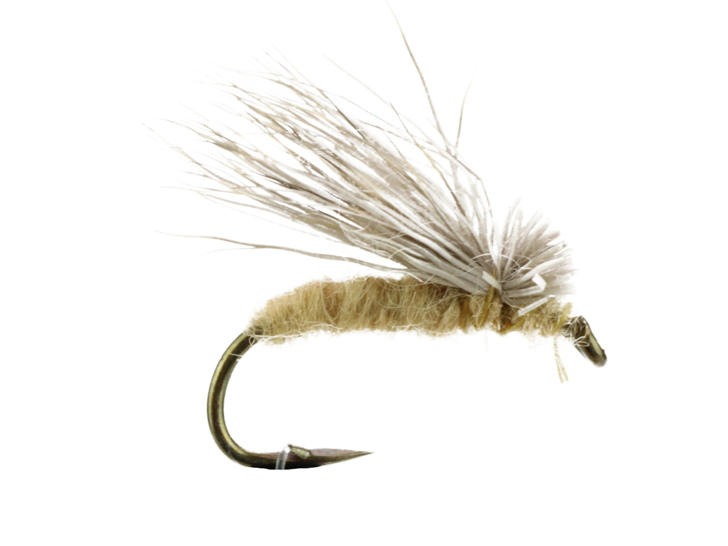 No Hackle Tan Caddis Fly Tying Material Kit, size 12 | Wild Water Fly Fishing