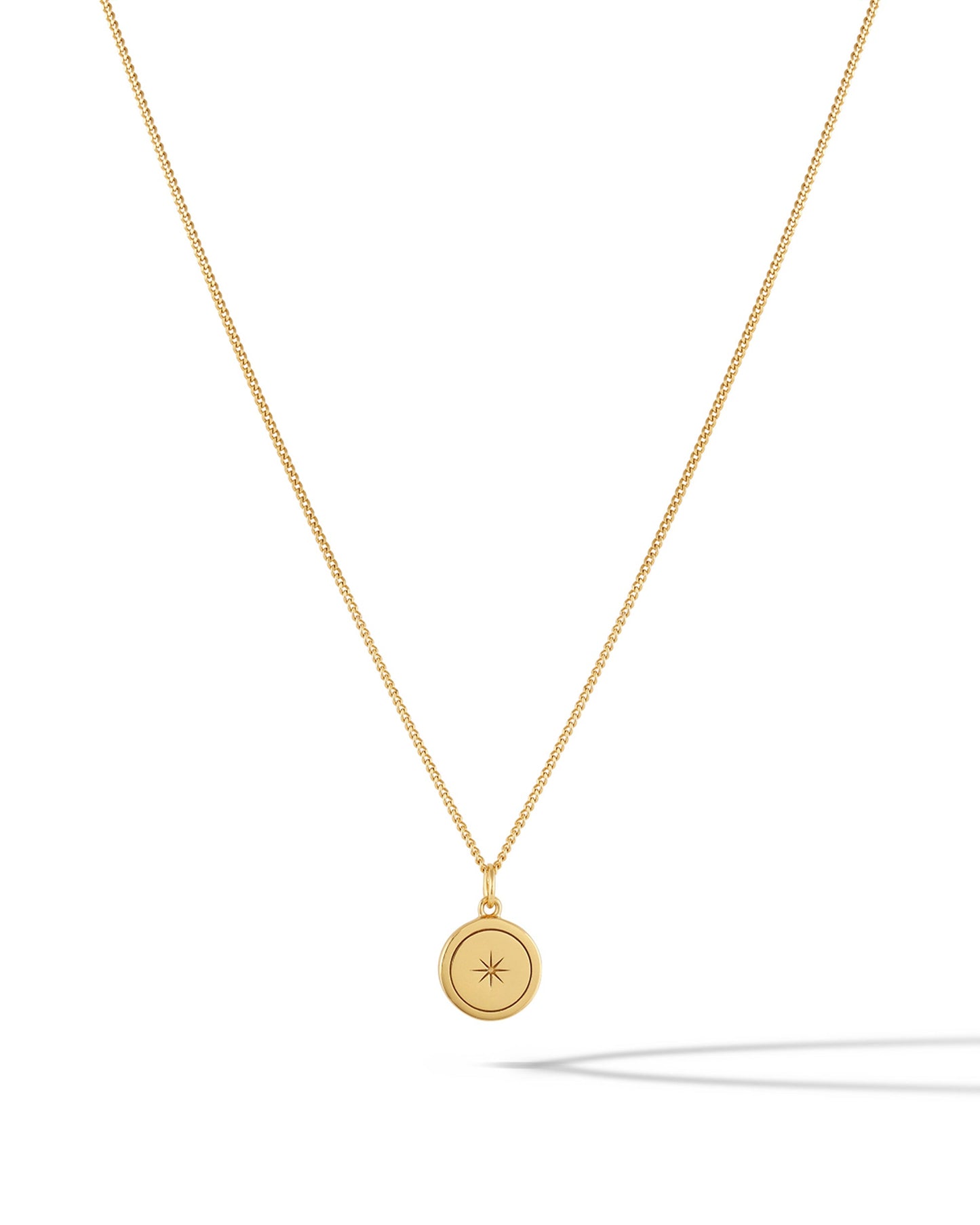 North Star Necklace - Gold