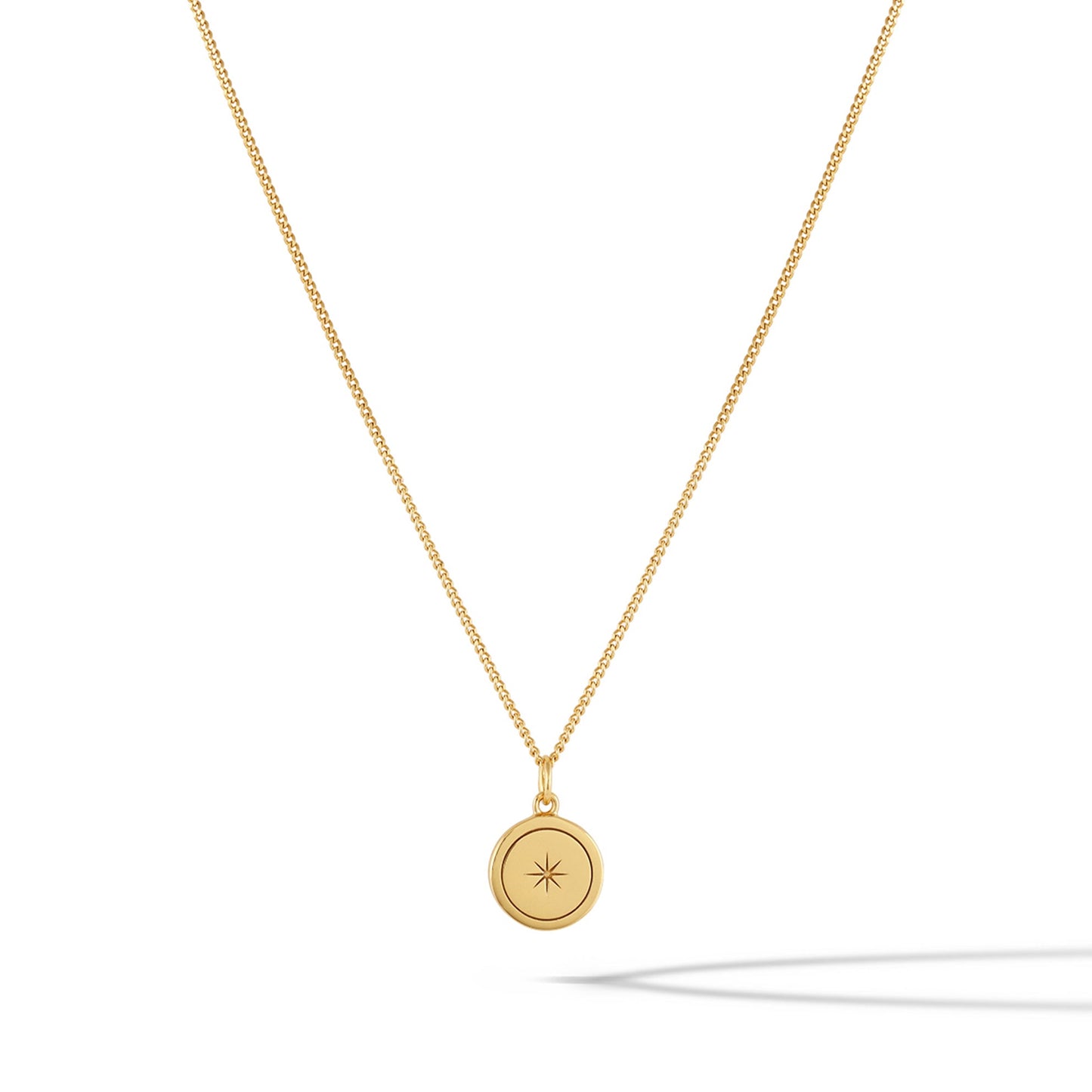 North Star Necklace - Gold