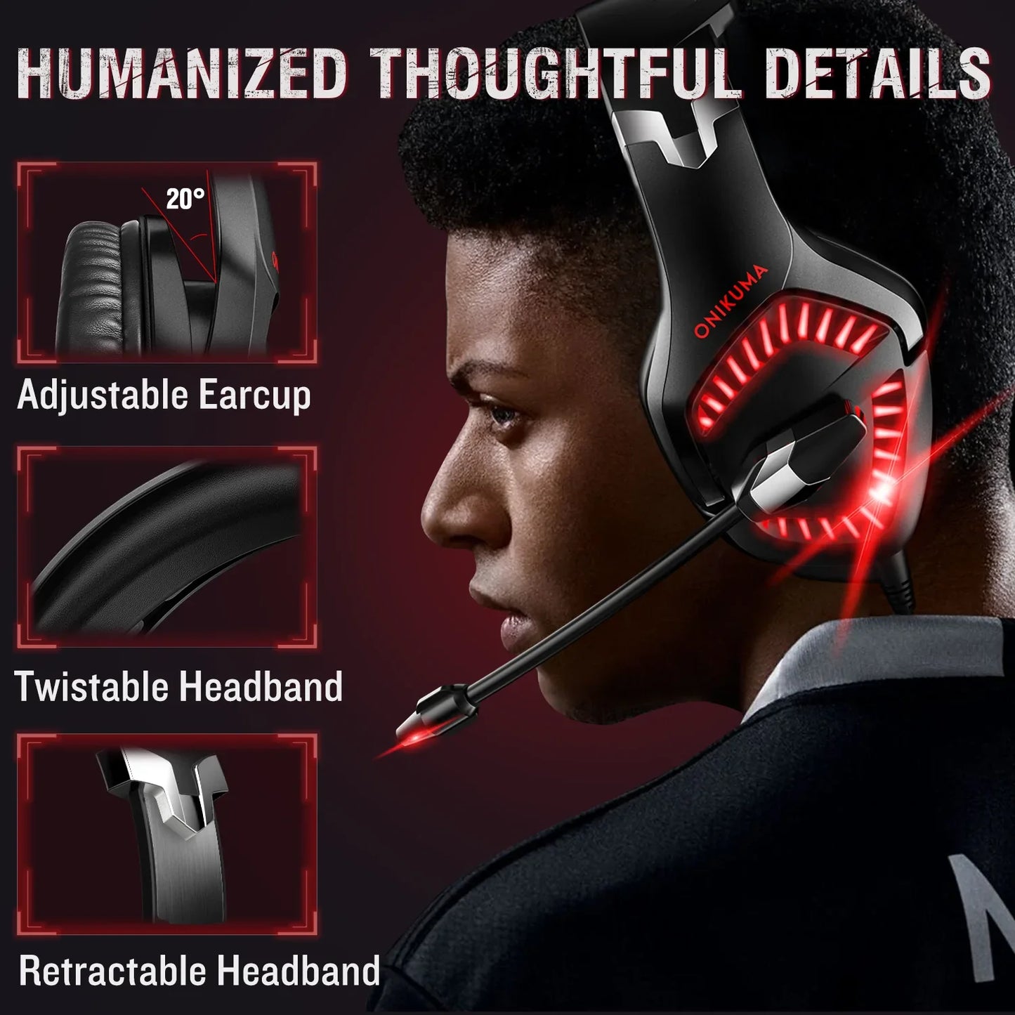 Gaming Headset Elite Stereo K1 Pro