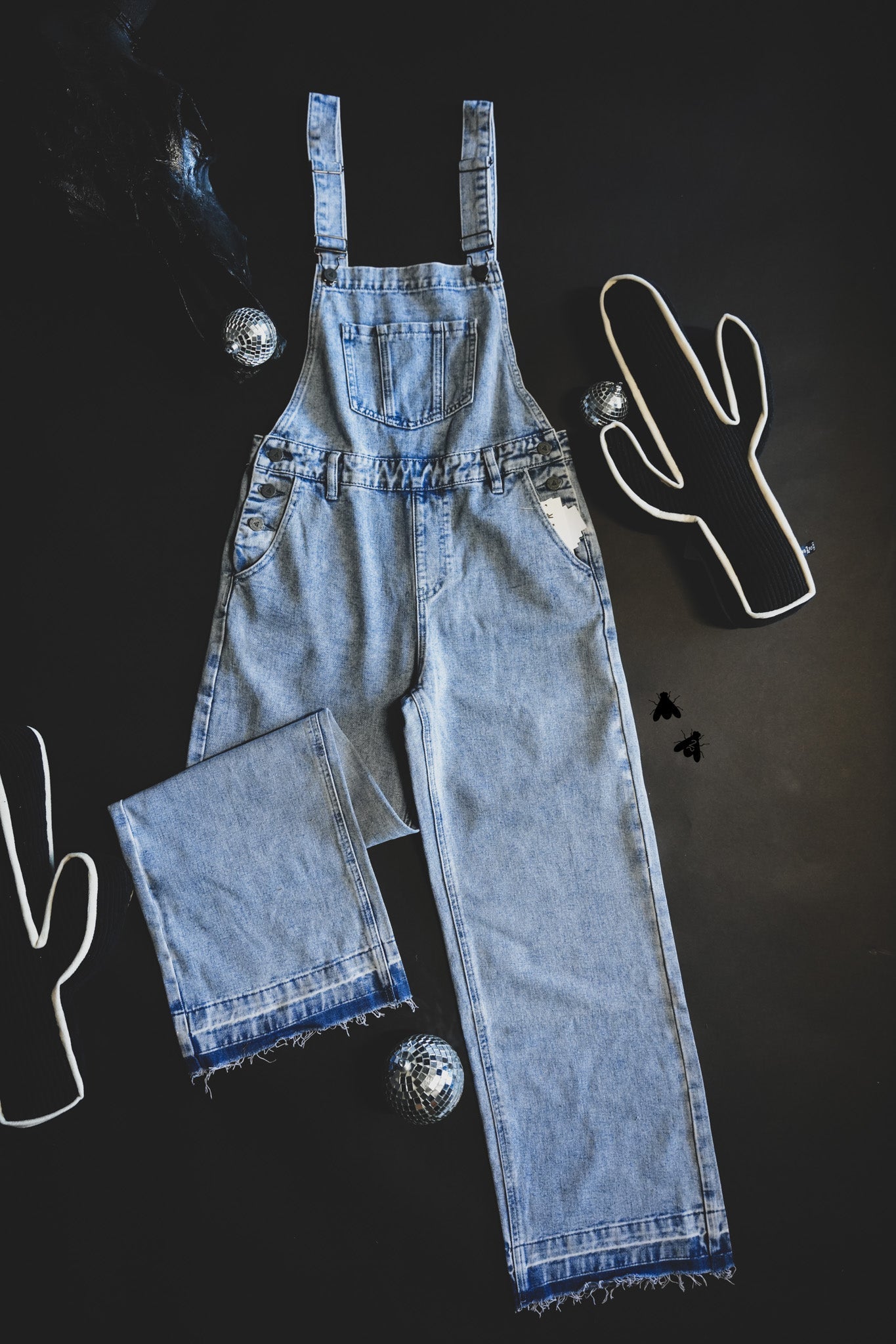 OVER IT OVERALLS [XL/3X ONLY]