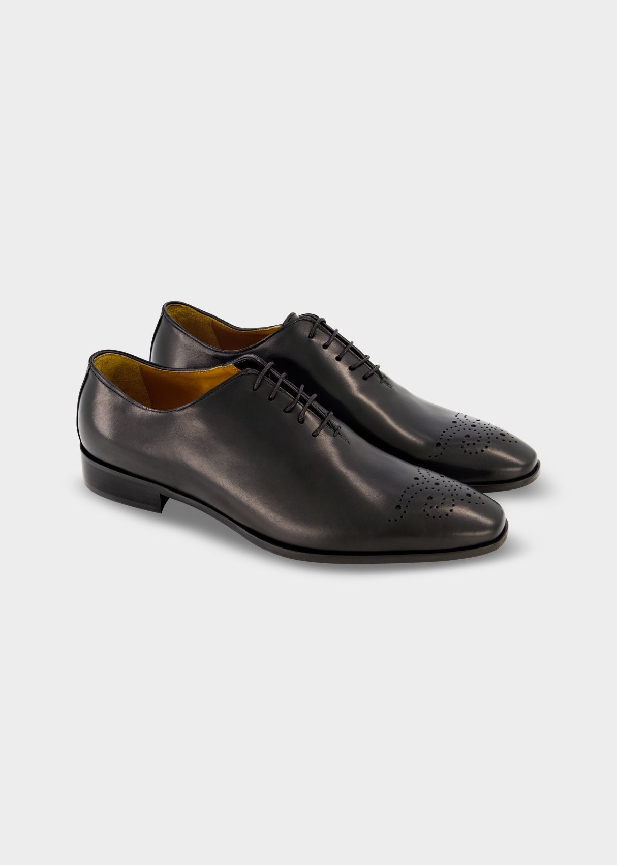 Brogue Wholecut Oxford Black