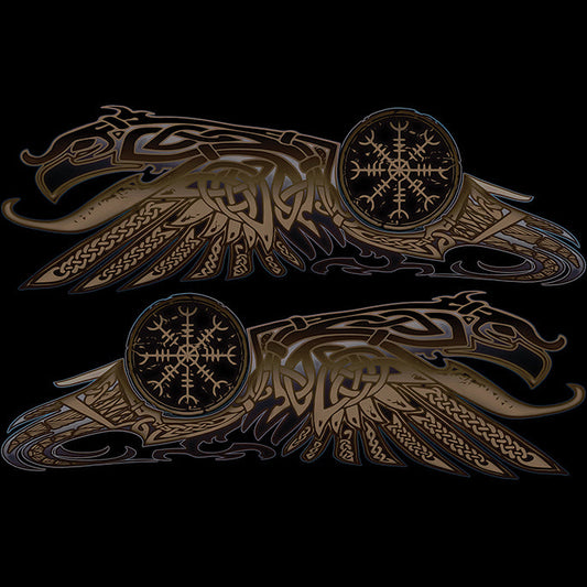 Odin's Ravens Universal Tank Decals - Bronze