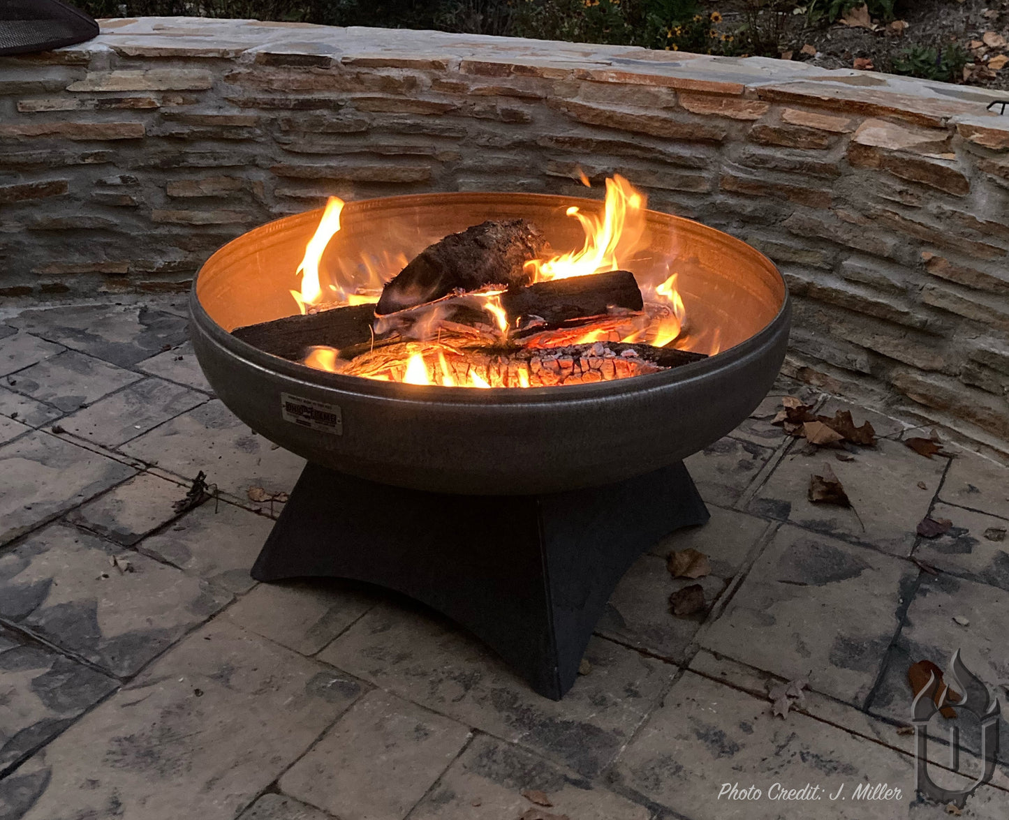 Liberty Fire Pit with Standard Base (Made in USA)