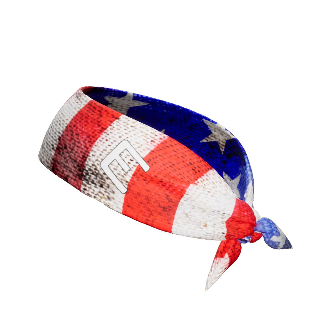 Old Glory Tie Headband