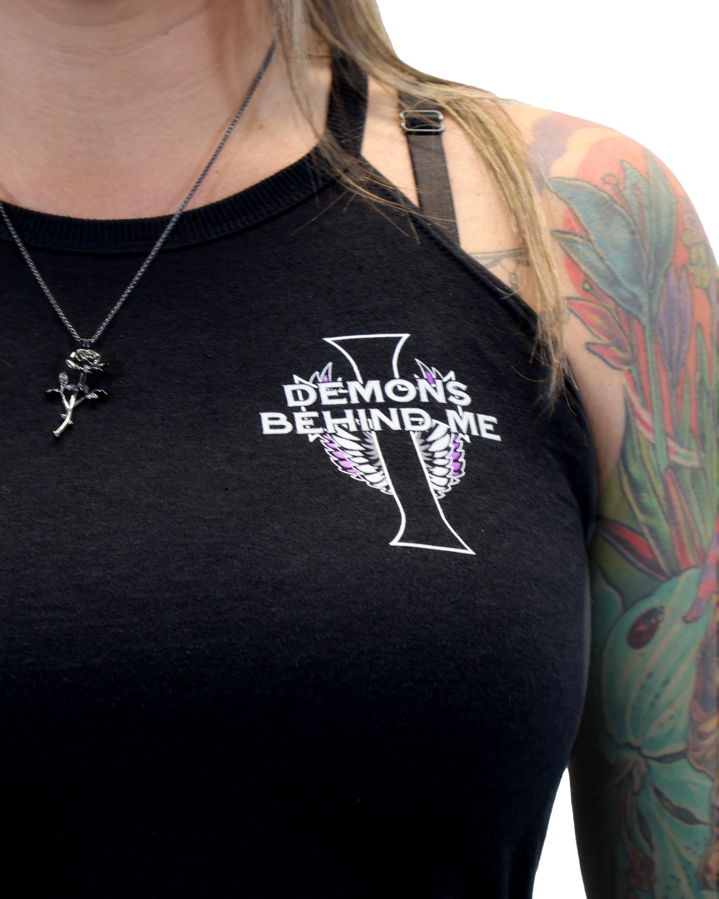 NEW! Women's OLD ME IS DEAD Rocker Tank Top