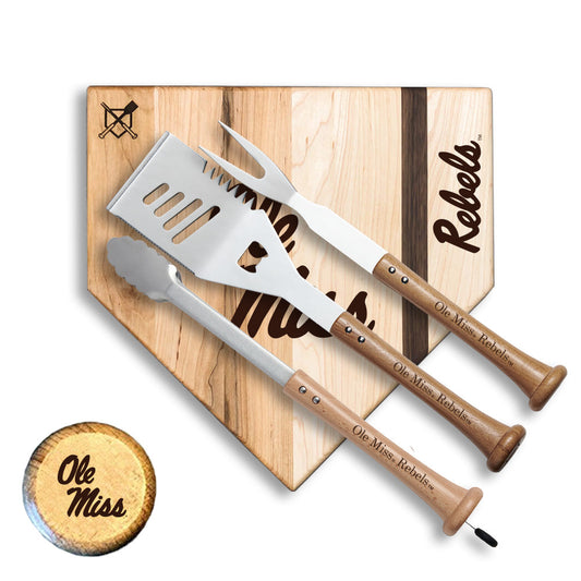 Ole Miss "SILVER SLUGGER" Combo Set