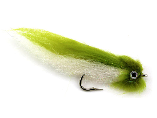 Olive and White EP Fly, size 2/0 | Qty. 2 | Wild Water Fly Fishing