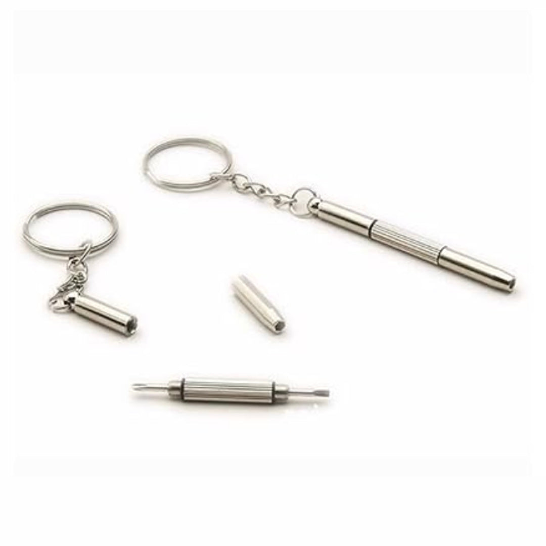 Optical Screwdriver Keychain Tool