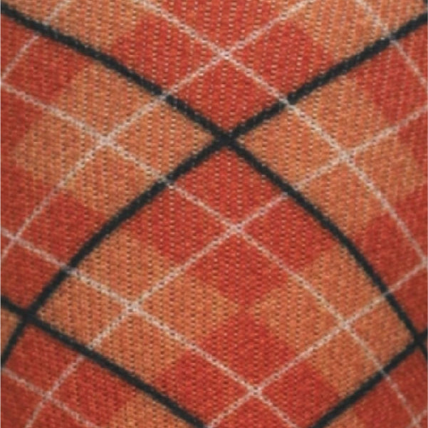 Orange Plaid - (Standard & Extra Wide)