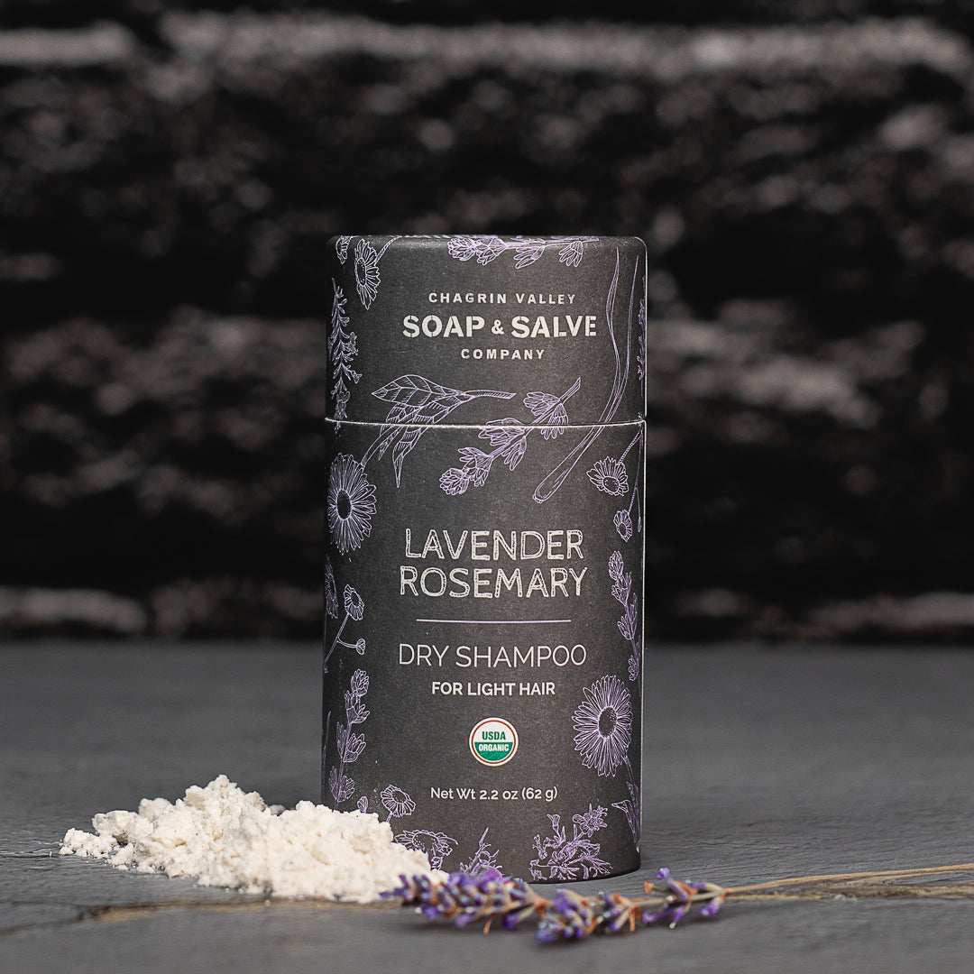 Dry Shampoo: Light Hair Lavender Rosemary