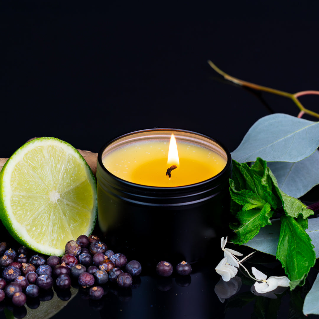 Body & Massage Candle: Juniper Mint