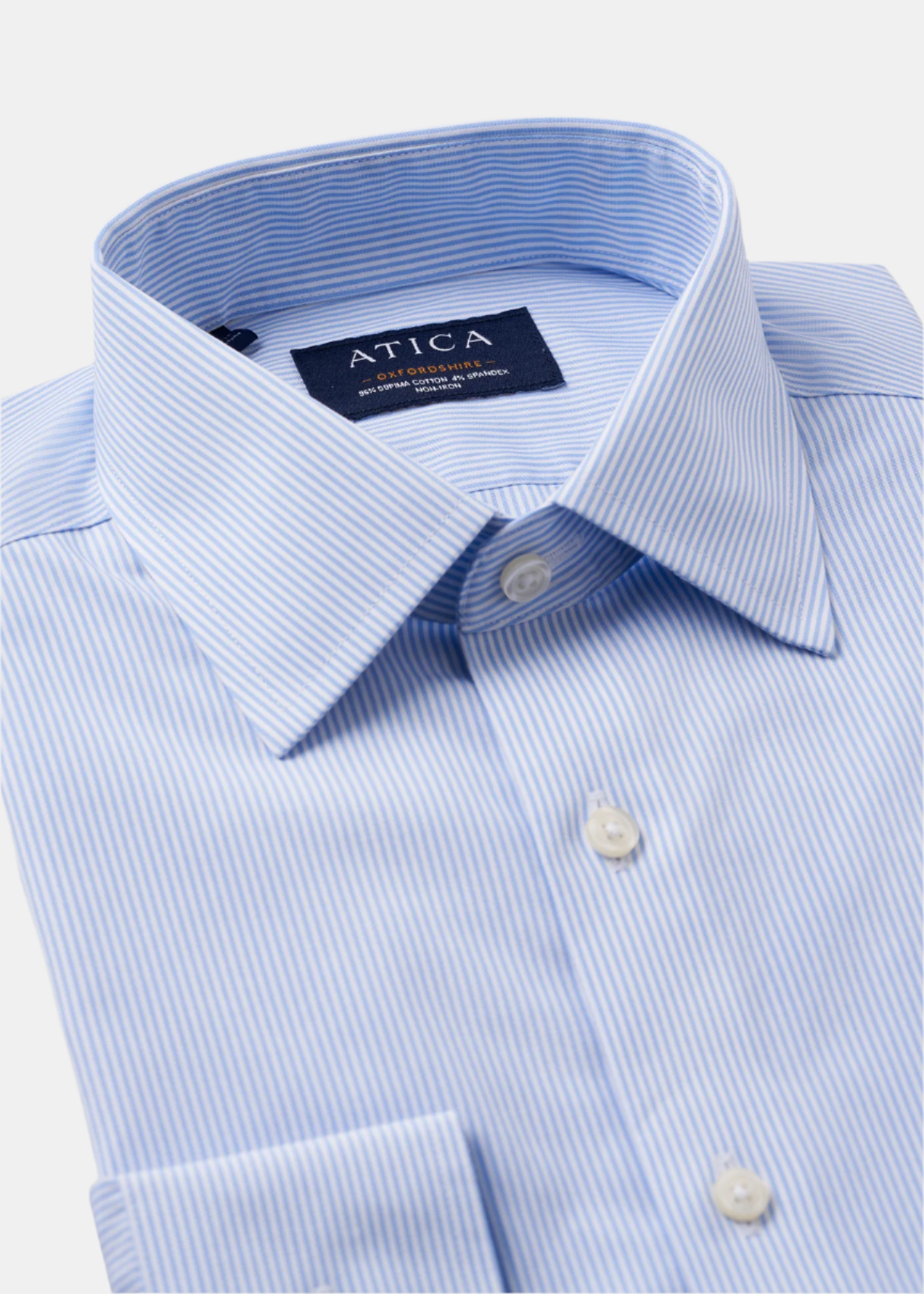 Oxfordshire Light Blue Stripes Shirt