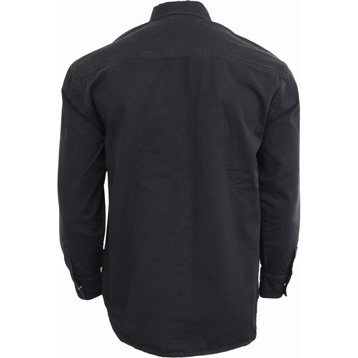 METAL STREETWEAR - Longsleeve Stone Washed Worker Black