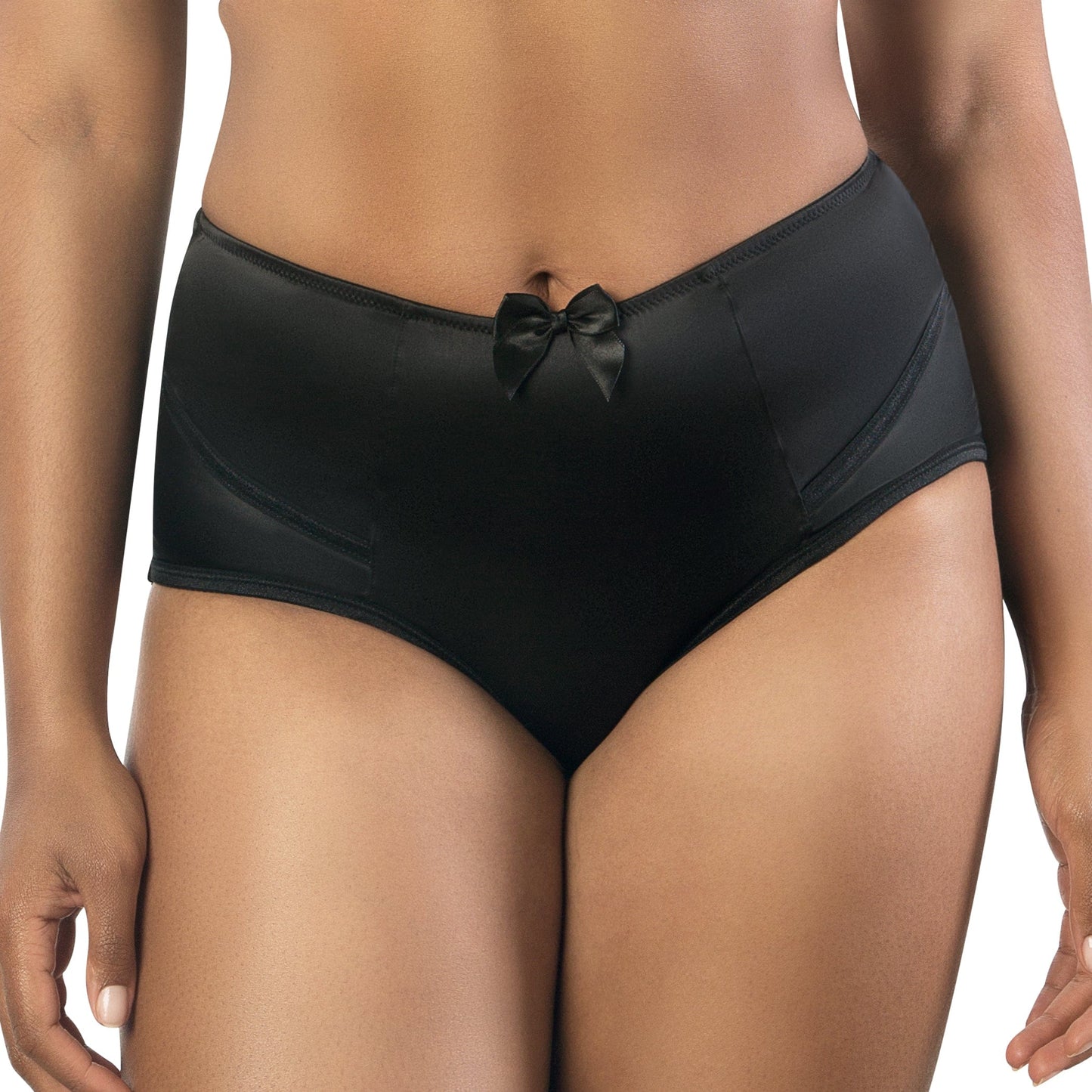 Charlotte High Waist Brief - Black