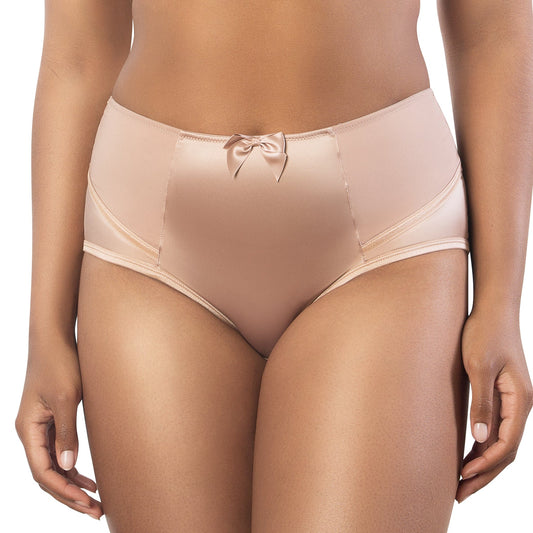 Charlotte High Waist Brief - T. Nude