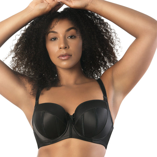 Charlotte Underwire Padded Bra - Black