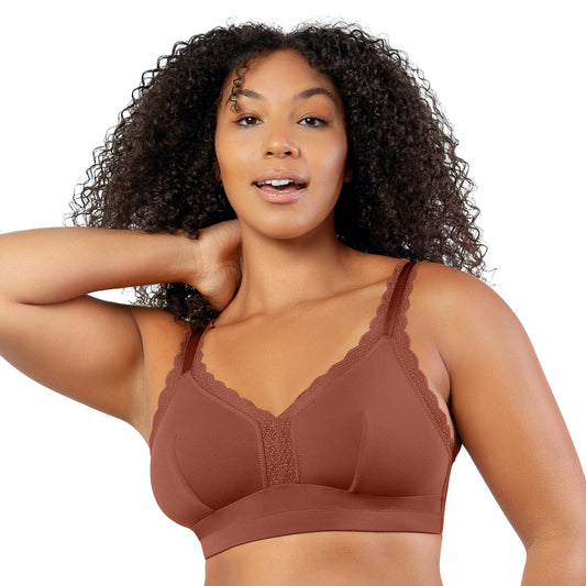 Dalis Wire Free Bralette - Spice