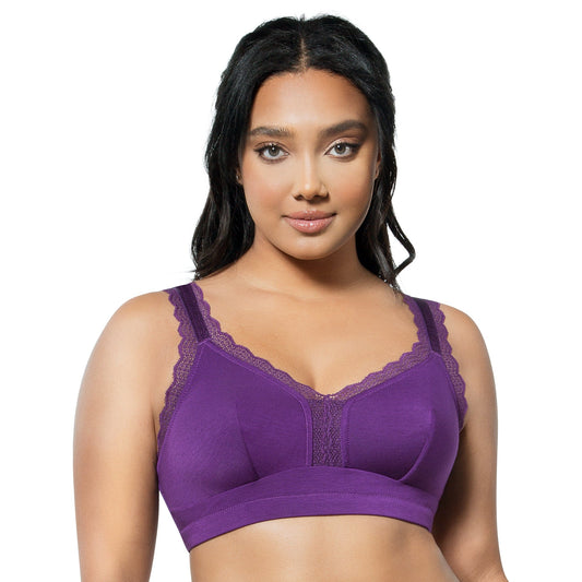 Dalis Wire Free Bralette - Amethyst