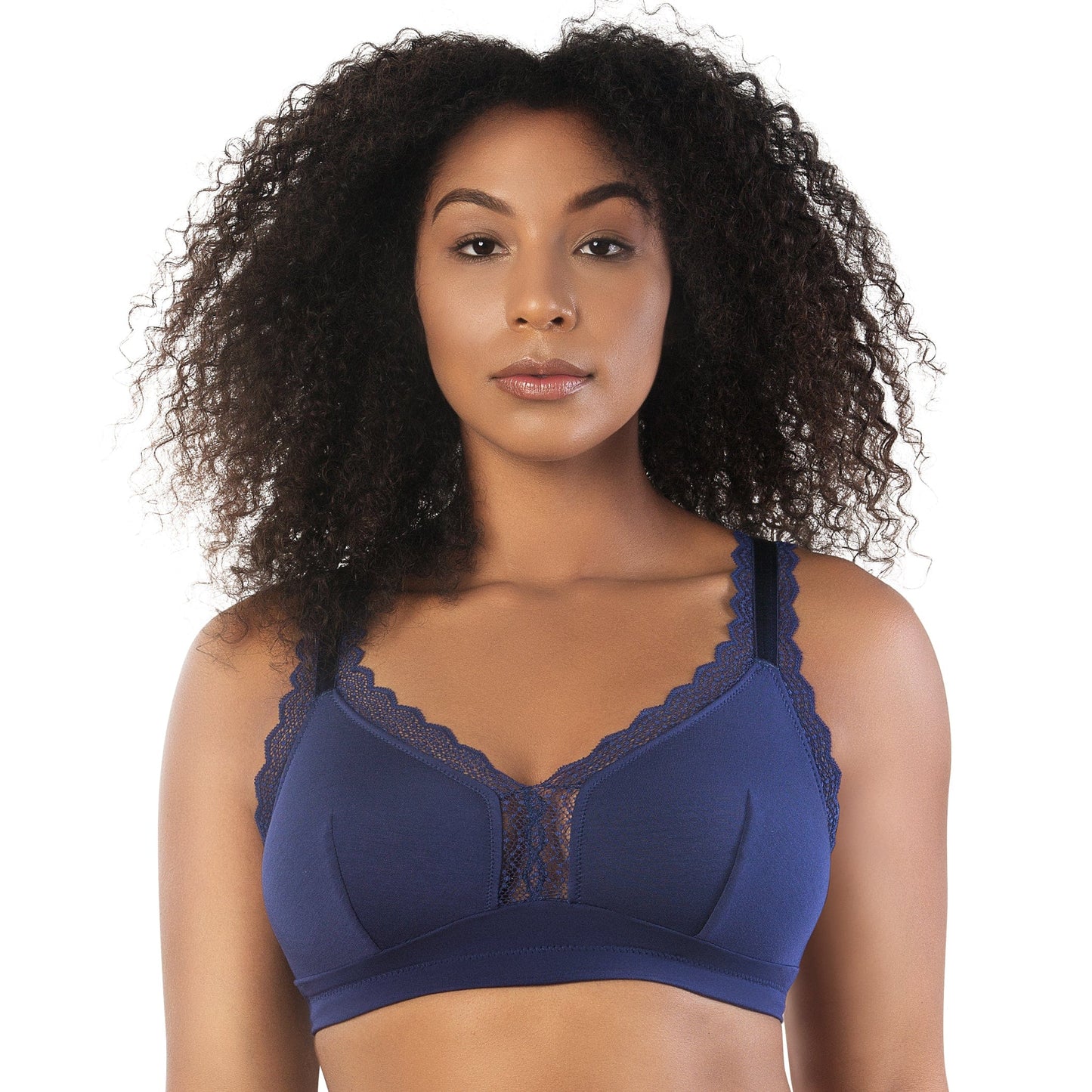 Dalis Wire Free Bralette - Navy