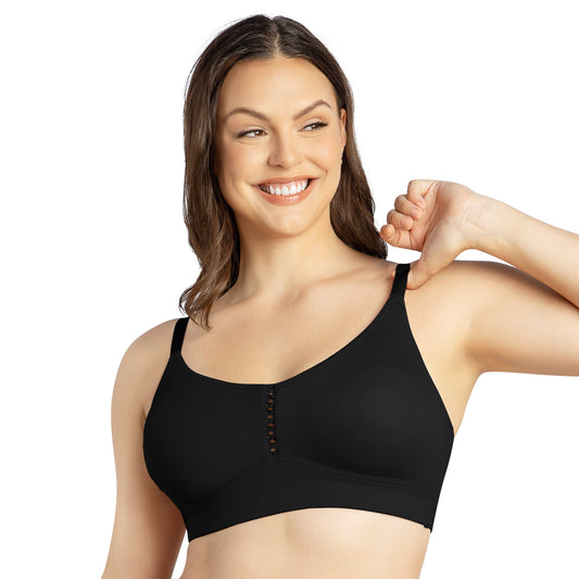 Erika Seamless Wire-free Bra - Black