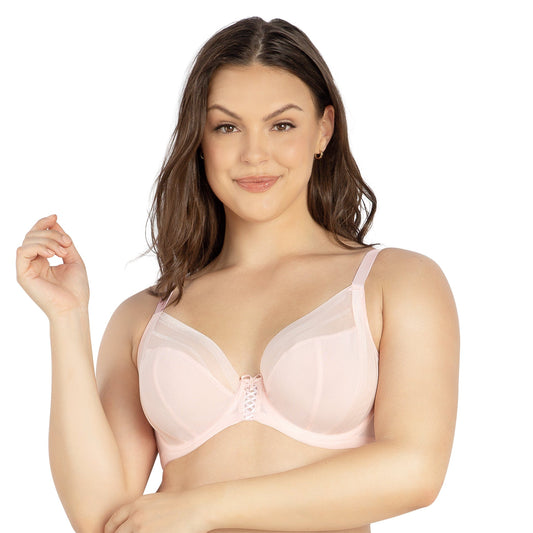 Shea Plunge Unlined Bra - Petal Pink