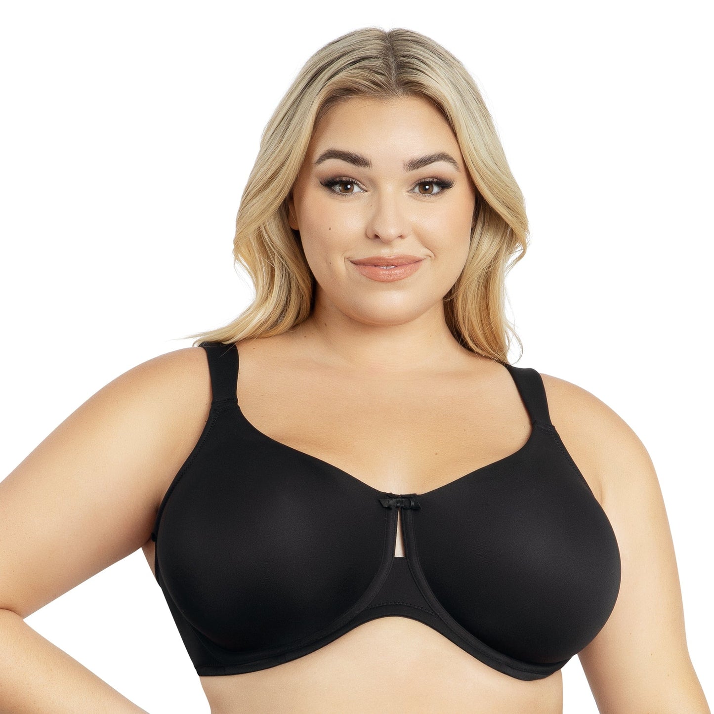 Erika Unlined Molded Bra - Black