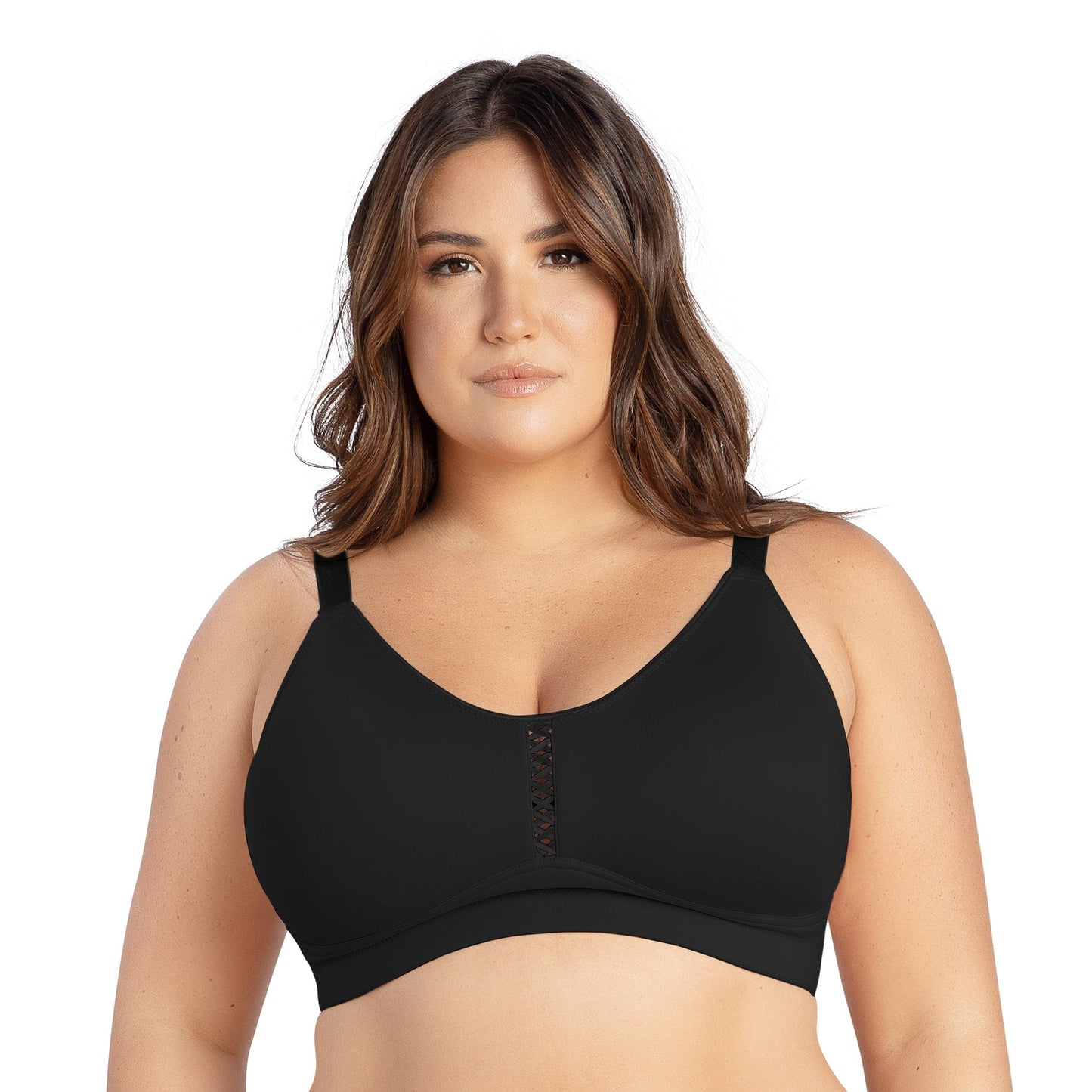 Erika Seamless Wire-free Bra - Black