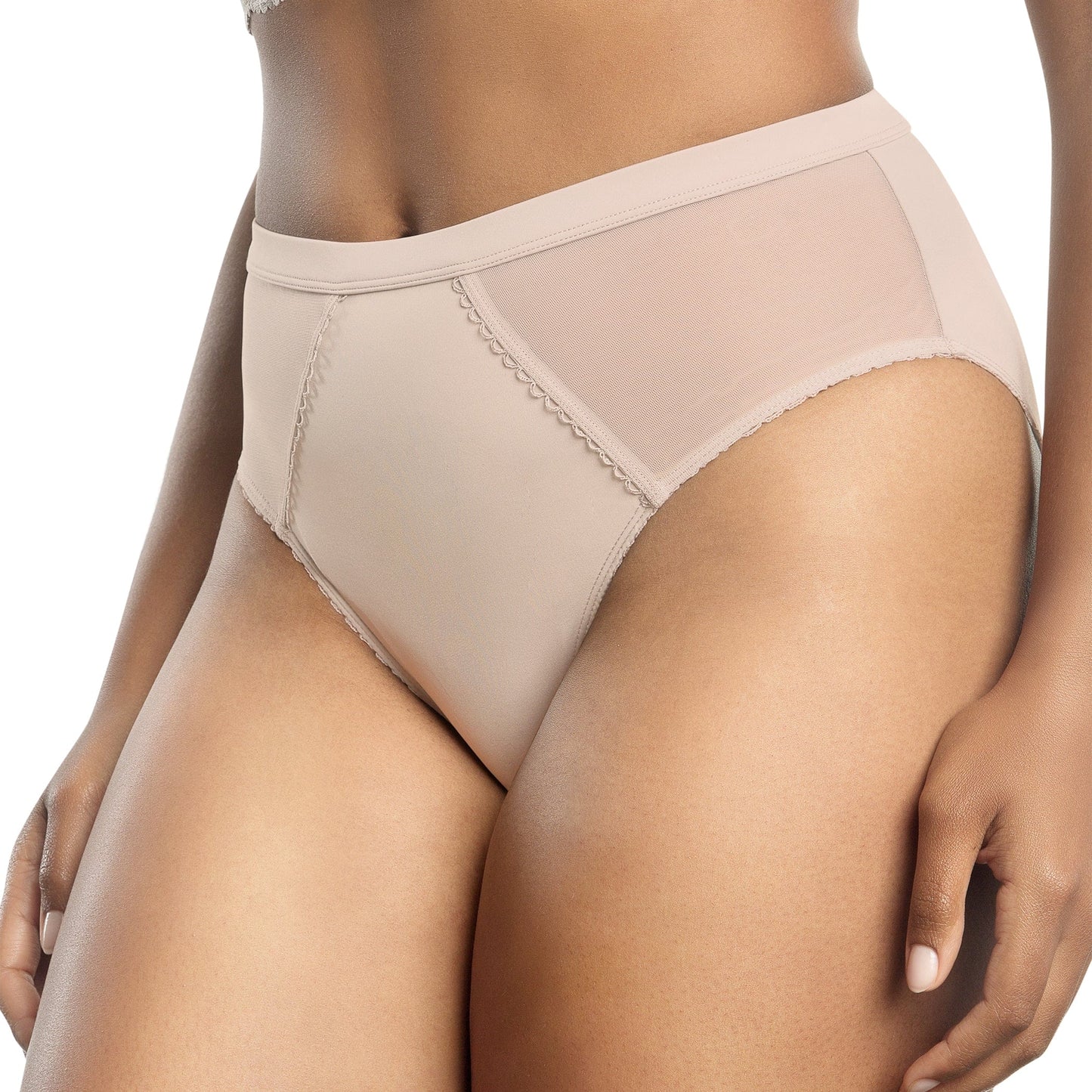 Micro Dressy French Cut Panty - Cameo Rose