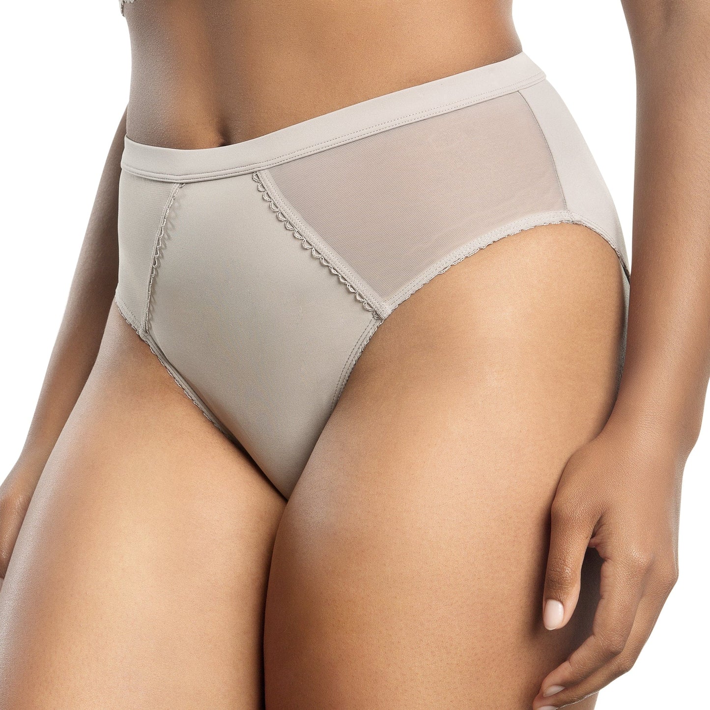 Micro Dressy French Cut Panty  - Sandstone