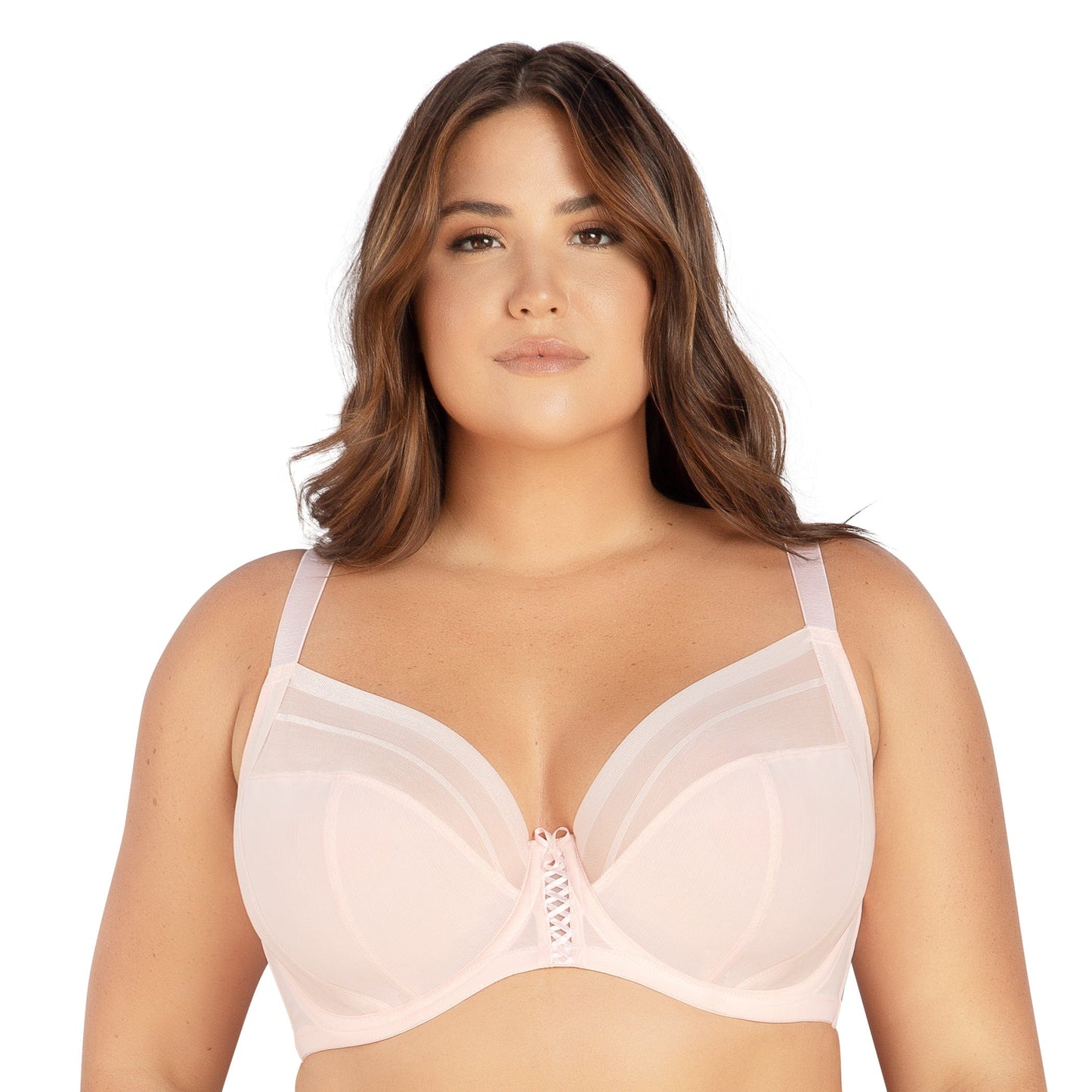 Shea Plunge Unlined Bra - Petal Pink