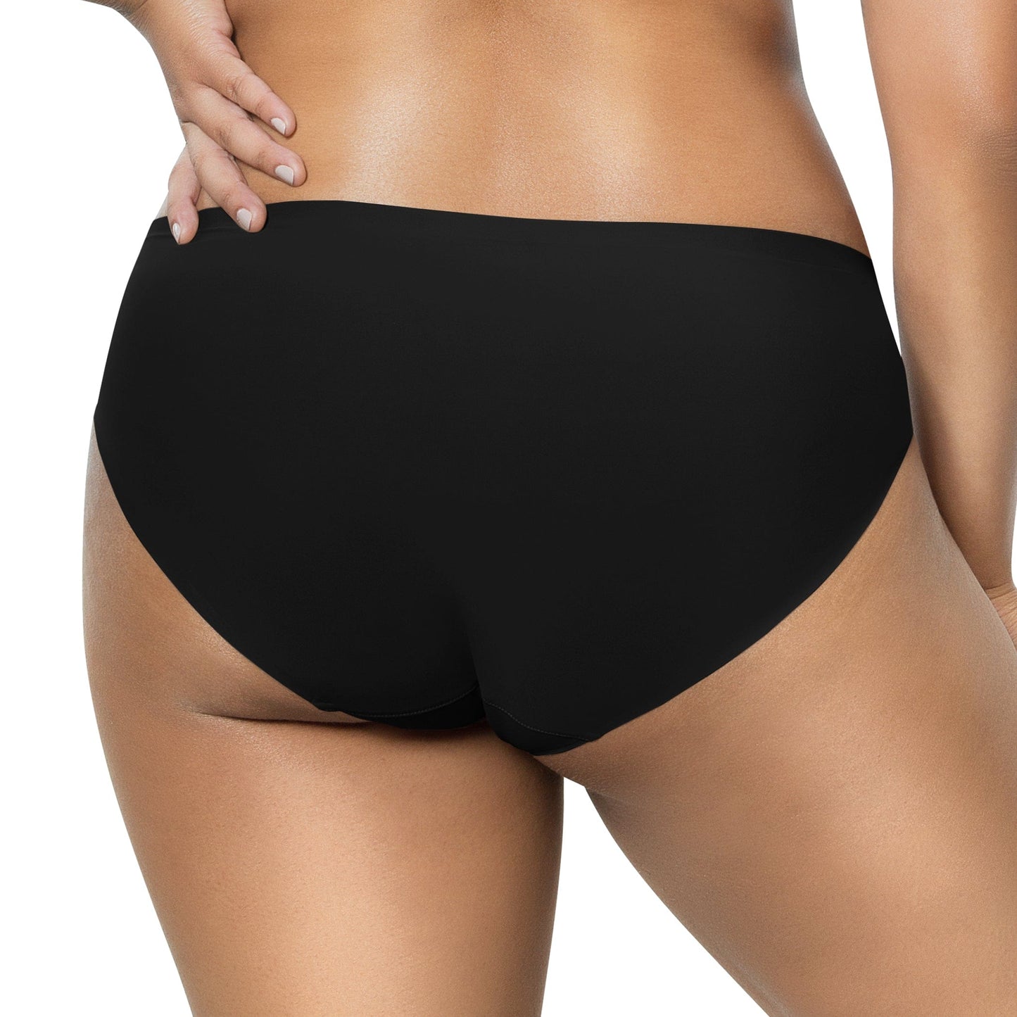 Bonded Hipster Panty - Black