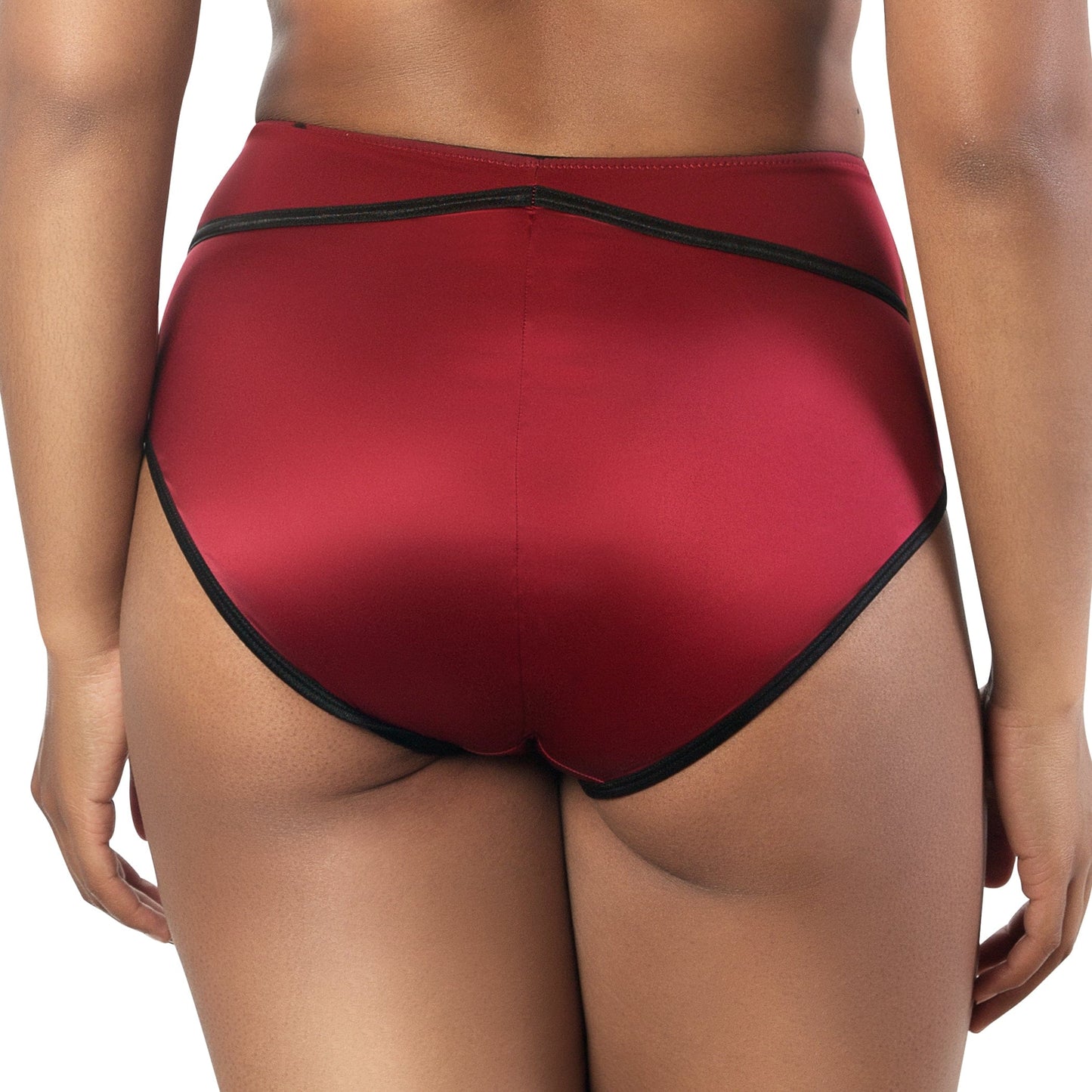 Charlotte High Waist Brief - Rio red