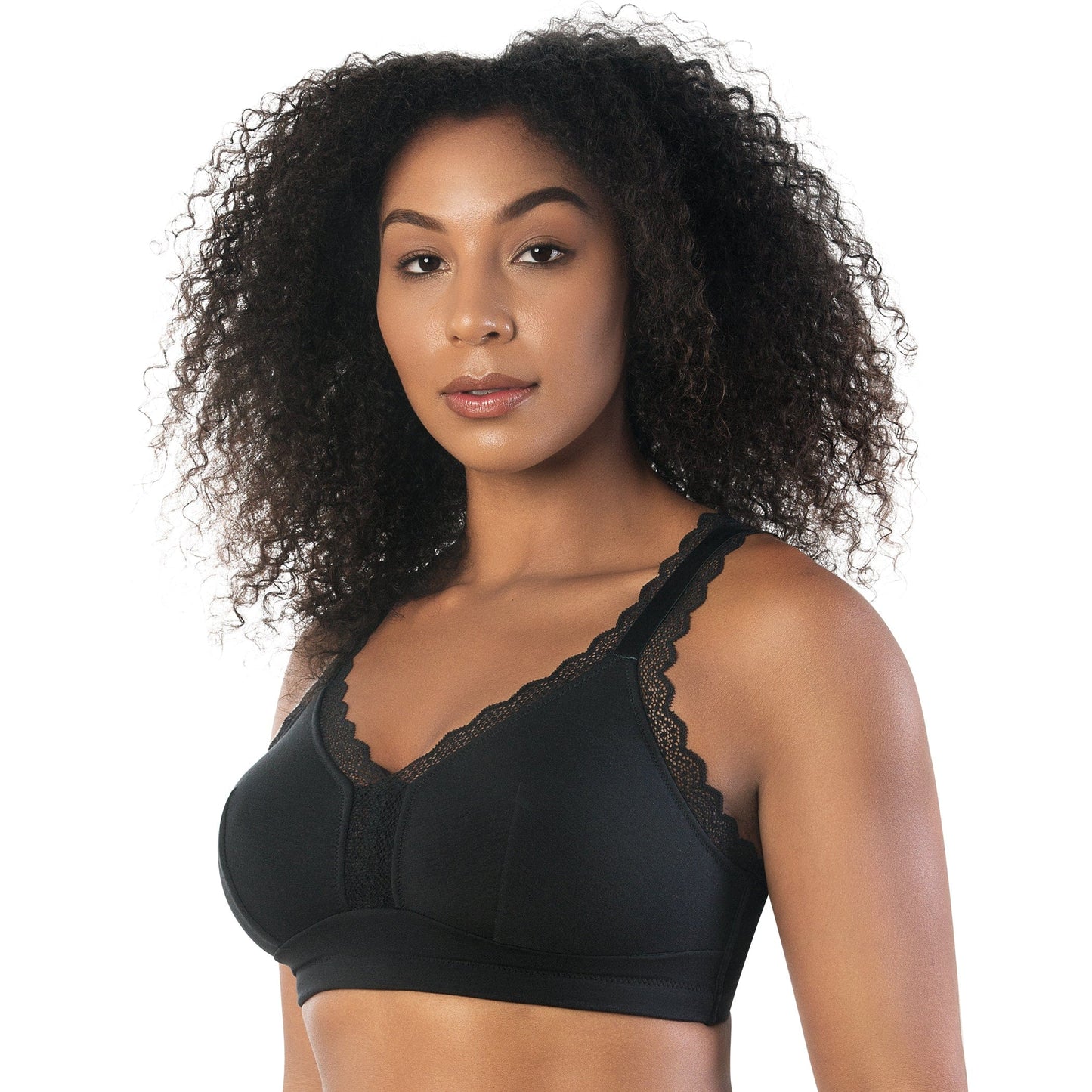 Dalis Wire Free Bralette - Black