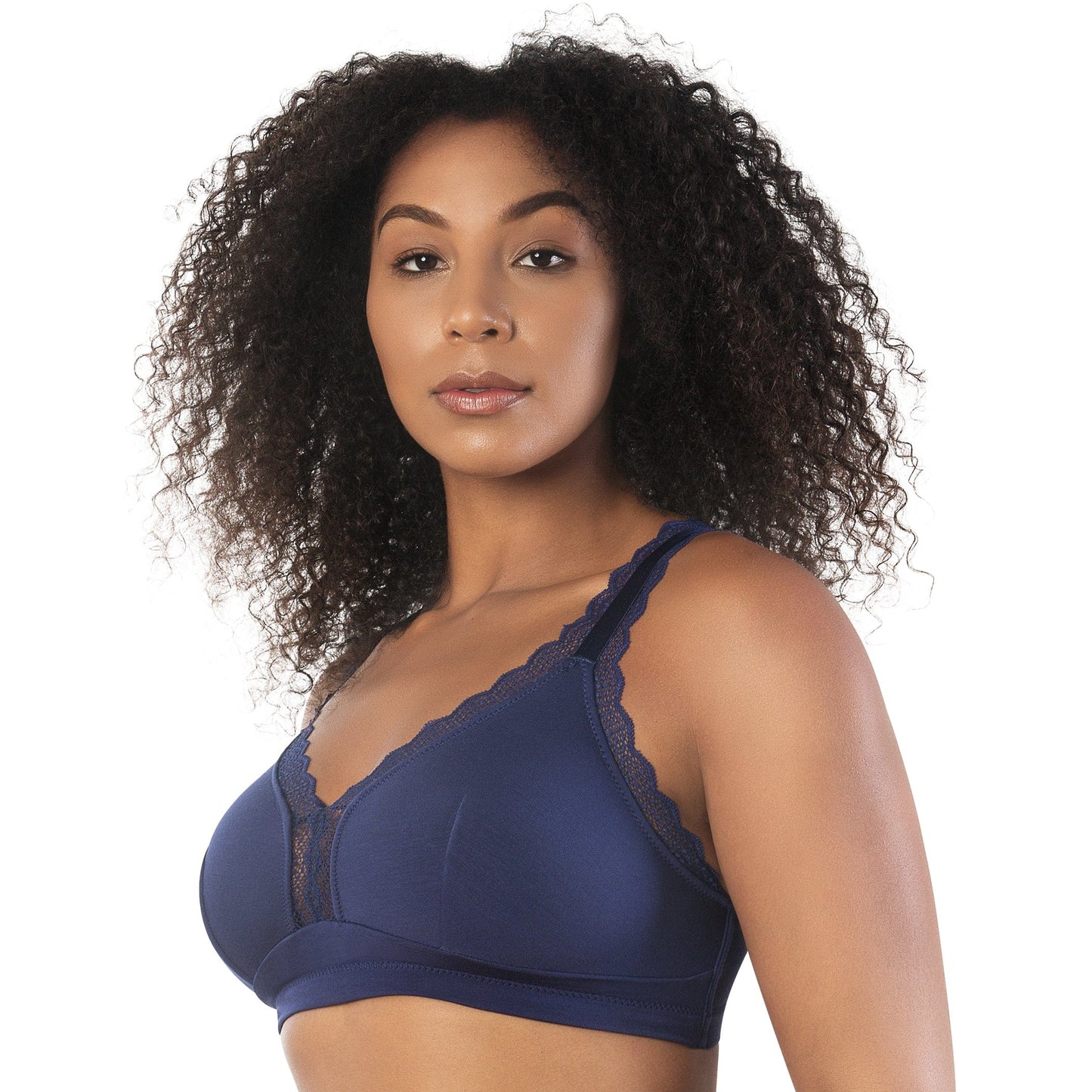 Dalis Wire Free Bralette - Navy