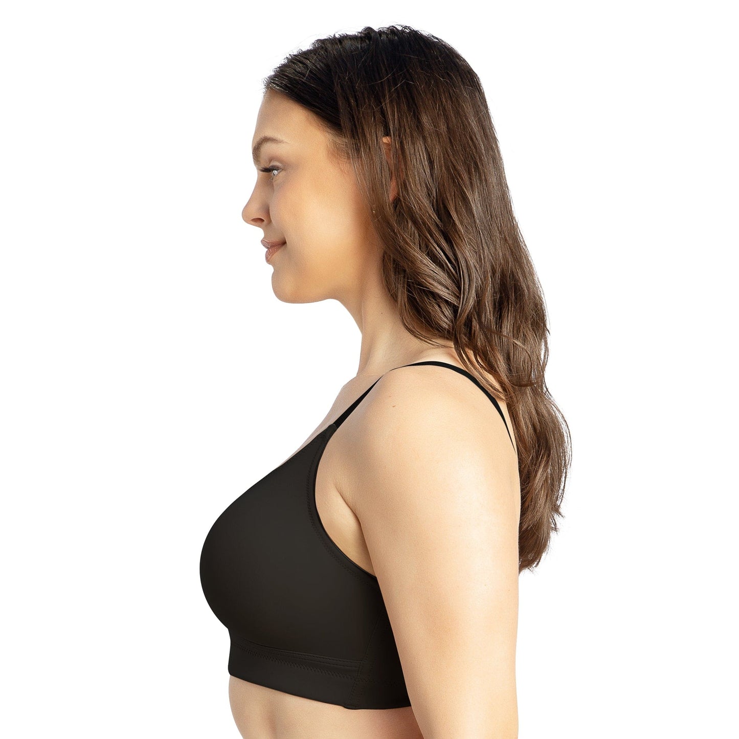 Erika Seamless Wire-free Bra - Black