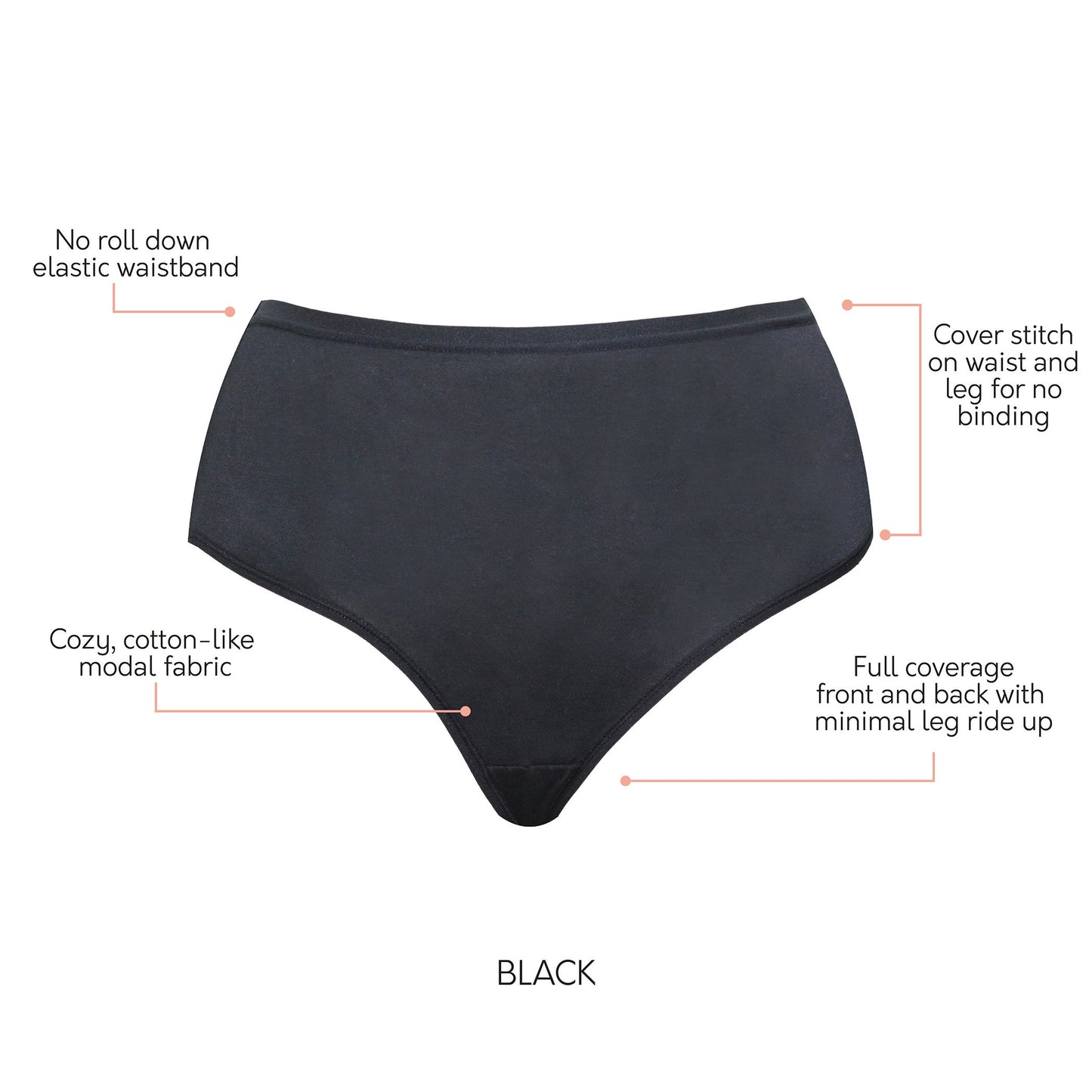 Cozy Brief - Black