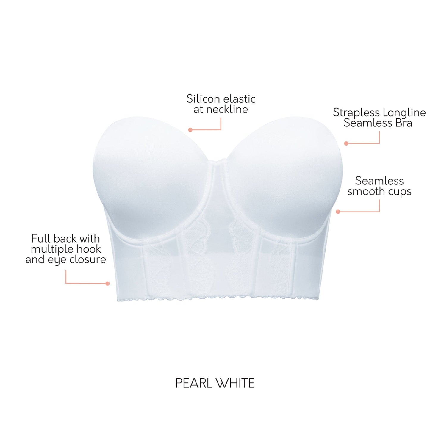 Elissa Bustier - Pearl White