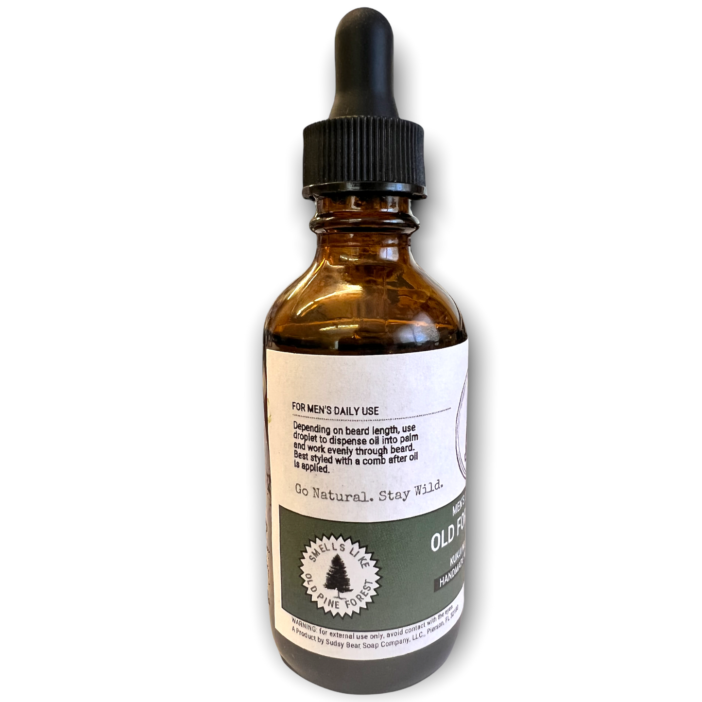 Old Forest Pine Tar Organic Beard Oil