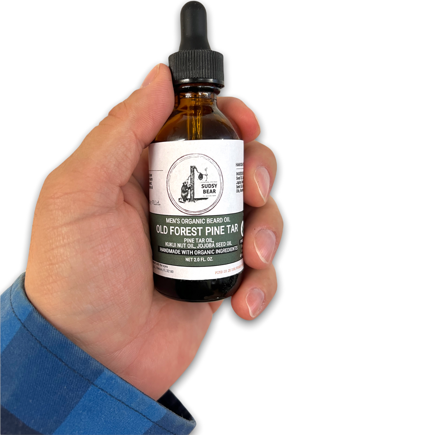 Old Forest Pine Tar Organic Beard Oil