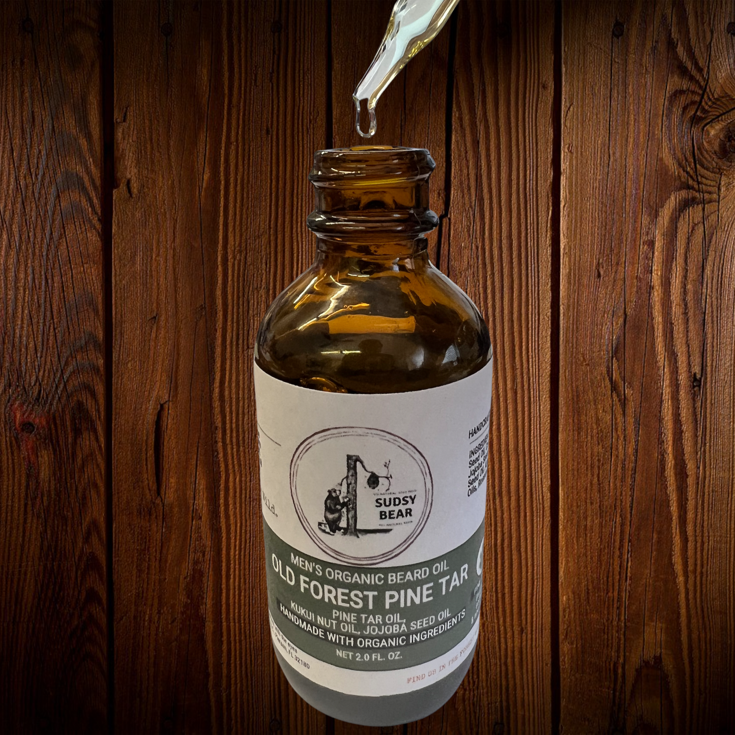 Old Forest Pine Tar Organic Beard Oil