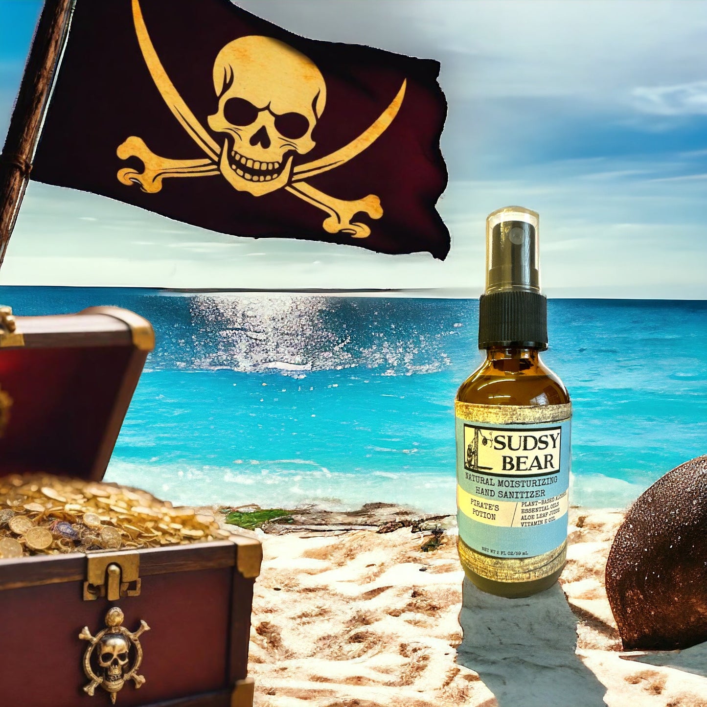 Pirate's Potion Natural Hand Sanitizer