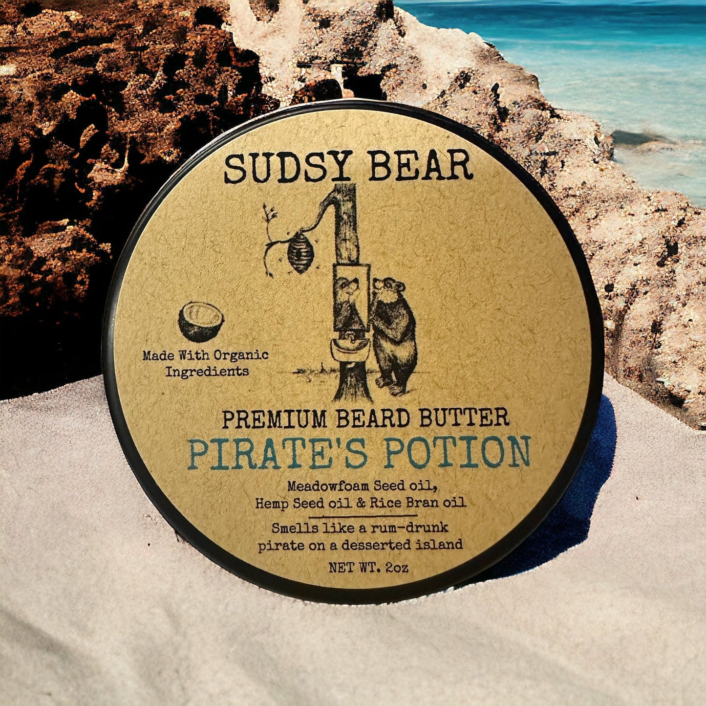 Pirate's Potion-Premium Natural Beard Butter